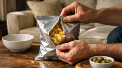 Il trucco del dorso per aprire le patatine senza briciole e richiuderle senza mollette