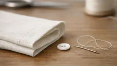 Come riattaccare un bottone con punti invisibili: il trucco dell’avvio senza nodo