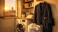 Come lavare la divisa in casa senza rovinarla: guida pratica tra etichette, lavatrice e stendino