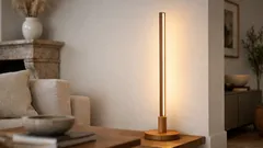 Come creare una lampada d’atmosfera con una striscia LED e tre pezzi in legno