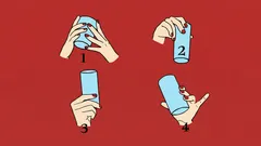 Test per determinare il tipo di personalità: scopri chi sei dal modo in cui tieni il bicchiere