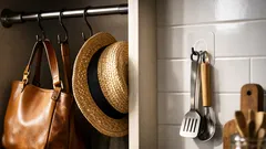 Come sfruttare gli spazi morti in casa con 3 accessori da pochi euro (senza forare)