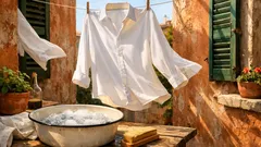 Come eliminare il giallo da colletti e polsini: il metodo dell’ammollo che funziona