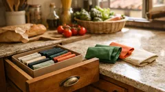 Come piegare i sacchetti di plastica in un quadratino e liberare il cassetto della cucina