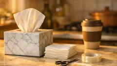 Il trucco del taglio a metà: così la scatola di fazzoletti dura il doppio senza sforzi