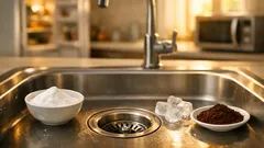 Cucina pulita ma puzza? 5 mosse rapide per eliminare l’odore da lavello, microonde e frigo