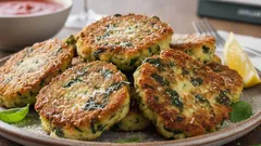 Niente farina e niente frittura: come preparare frittelle di spinaci e ricotta, facili e salutari